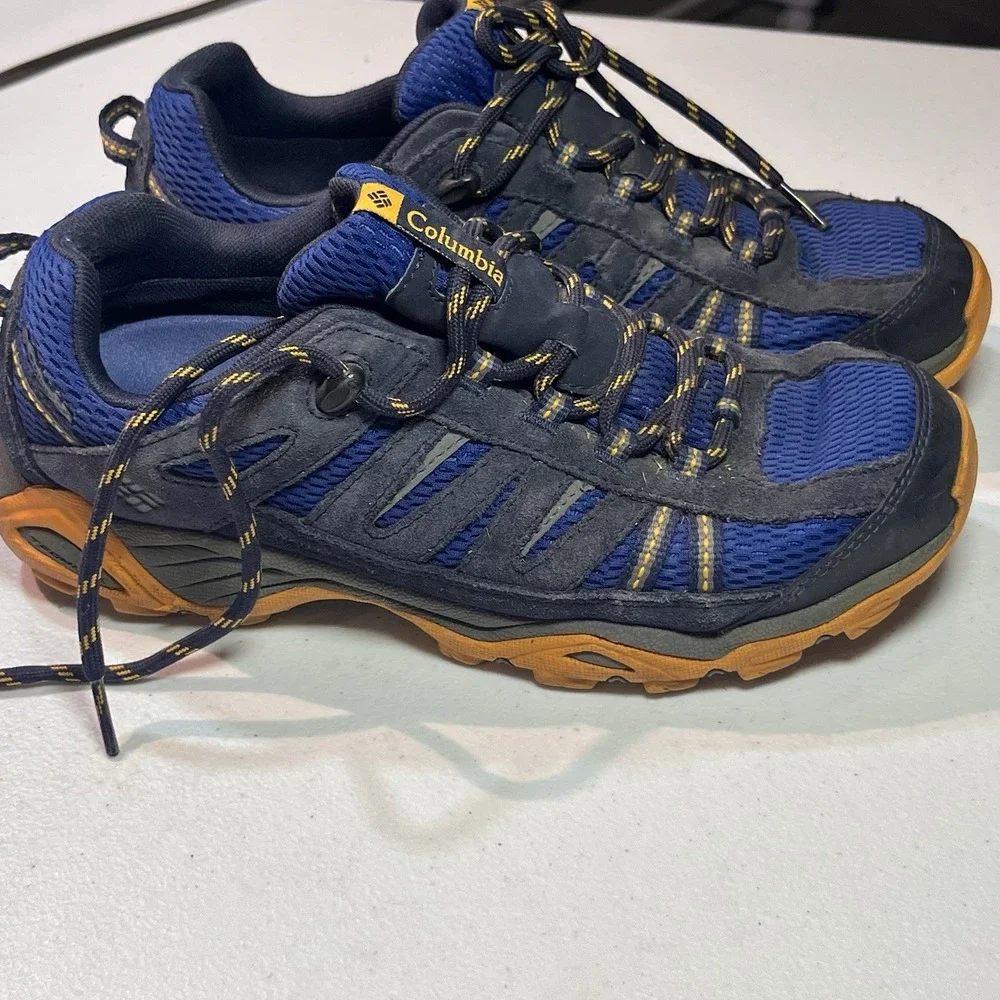 Columbia Shoes Men's‎ Sz 8 YM1015-476 Omni-Grip Techlite Hiking Waterproof